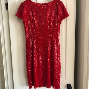 Tahari sequin dress. Brand new with tags.